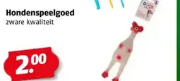 Poiesz Hondenspeelgoed aanbieding
