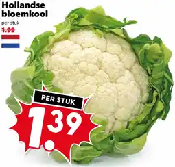 Coop Hollandse bloemkool aanbieding