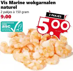 Coop Vis Marine wokgarnalen naturel aanbieding