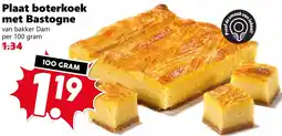 Coop Plaat boterkoek met Bastogne aanbieding