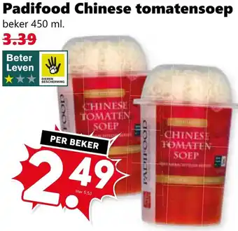 Coop Padifood Chinese tomatensoep aanbieding