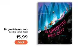 The Read Shop De grootste reis ooit aanbieding