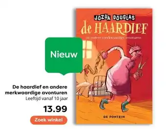 The Read Shop De haardief en andere merkwaardige avonturen aanbieding