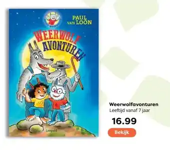 The Read Shop Weerwolfavonturen aanbieding