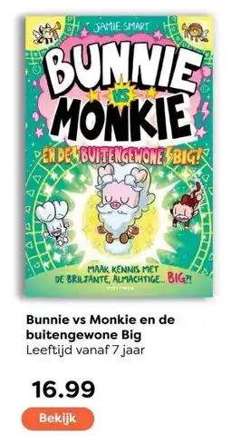 The Read Shop Bunnie vs Monkie en de buitengewone Big aanbieding