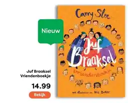 The Read Shop Juf Braaksel Vriendenboekje aanbieding