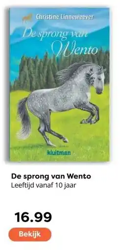 The Read Shop De sprong van Wento aanbieding