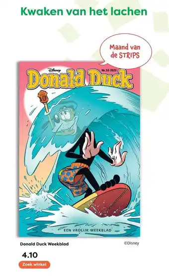 The Read Shop Donald Duck Weekblad aanbieding