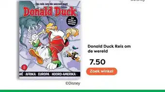 The Read Shop Donald Duck Reis om de wereld aanbieding