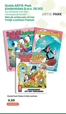 The Read Shop Donald Duck Pakket Vrolijk Leesfeest aanbieding
