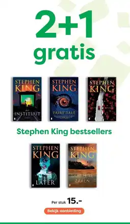 The Read Shop Stephen King bestsellers aanbieding