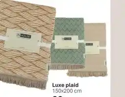 IN.HOUSE Luxe plaid aanbieding