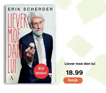 The Read Shop Liever moe dan lui aanbieding
