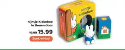 The Read Shop nijntje Kiekeboe in tinnen doos aanbieding