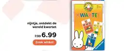 The Read Shop nijntje, ontdekt de wereld kwartet aanbieding