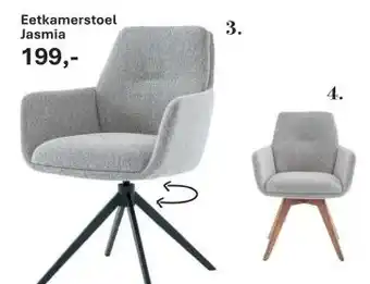 IN.HOUSE Eetkamerstoel Jasmia. aanbieding