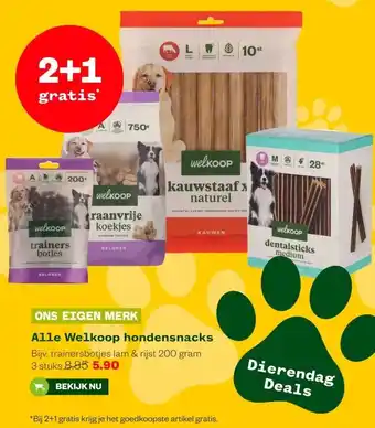 Welkoop Alle Welkoop hondensnacks aanbieding