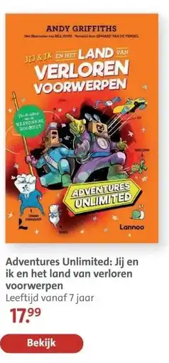 Bruna Adventures Unlimited: Jij en ik en het land van verloren voorwerpen aanbieding