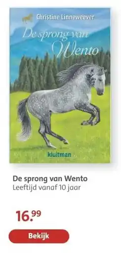 Bruna De sprong van Wento aanbieding