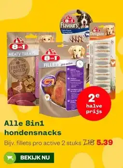 Welkoop Alle 8in1 hondensnacks aanbieding