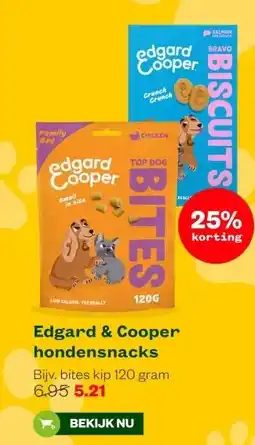 Welkoop Edgard & Cooper hondensnacks aanbieding