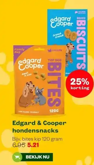 Welkoop Edgard & Cooper hondensnacks aanbieding