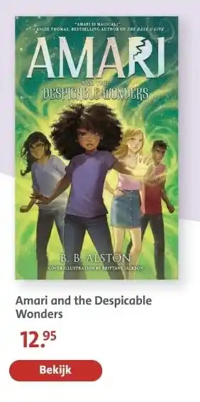 Bruna Amari and the Despicable Wonders aanbieding