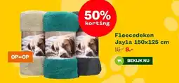 Welkoop FleecedekenJayla aanbieding