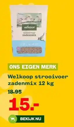 Welkoop Welkoop strooivoer zadenmix aanbieding