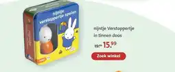 Bruna nijntje Verstoppertje in tinnen doos aanbieding