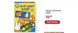 Bruna nijntje, wat hoort erbij? aanbieding