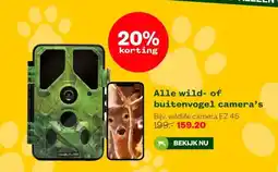 Welkoop Alle wild- of buitenvogel camera's aanbieding