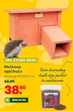 Welkoop Welkoop egelhuis aanbieding