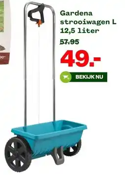 Welkoop Gardena strooiwagen L aanbieding