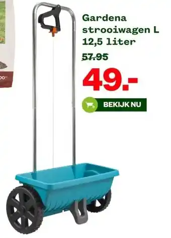 Welkoop Gardena strooiwagen L aanbieding