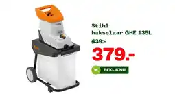 Welkoop Stihl hakselaar GHE aanbieding