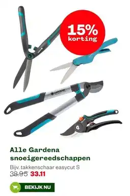 Welkoop Alle Gardena snoeigereedschappen aanbieding
