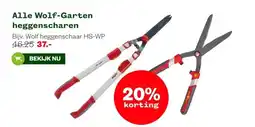 Welkoop Alle Wolf-Garten heggenscharen aanbieding
