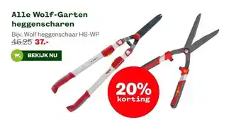 Welkoop Alle Wolf-Garten heggenscharen aanbieding