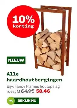 Welkoop Alle haardhoutbergingen aanbieding