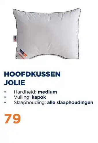 TotaalBED Hoofdkussen Jolie | Kapok aanbieding