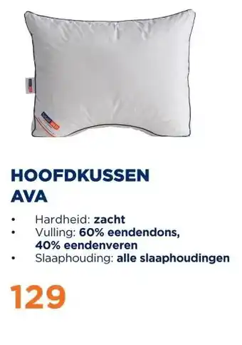 TotaalBED Hoofdkussen Ava | Dons aanbieding