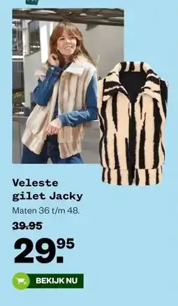 Welkoop Veleste gilet Jacky aanbieding