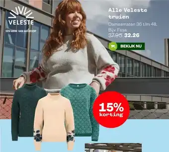 Welkoop Alle Veleste truien aanbieding
