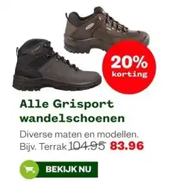 Welkoop Alle Grisport wandelschoenen aanbieding