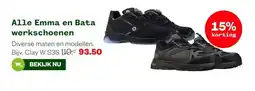 Welkoop Alle Emma en Bata werkschoenen aanbieding
