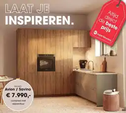 Superkeukens Avion / Savino aanbieding