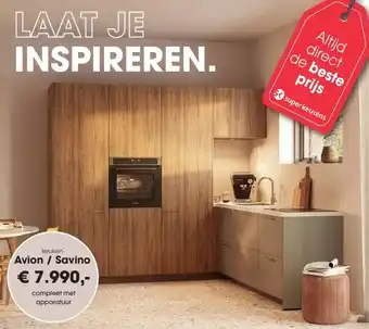Superkeukens Avion / Savino aanbieding