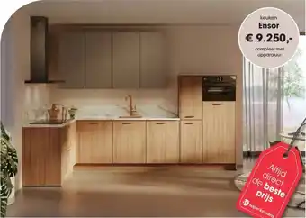 Superkeukens keuken Ensor aanbieding