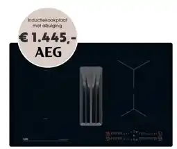 Superkeukens Inductiekookplaat met afzuiging aanbieding